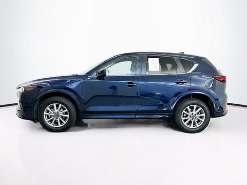 Deep Crystal Blue Mica 2025 Mazda CX-5 2.5 S Preferred Package