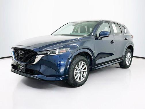 Deep Crystal Blue Mica 2025 Mazda CX-5 2.5 S Preferred Package