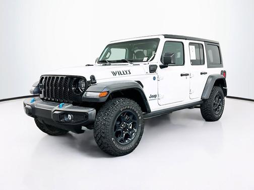 Bright White Clearcoat 2023 Jeep Wrangler 4xe Base
