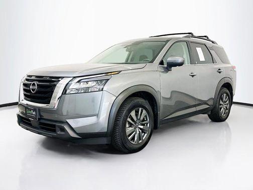 Gun Metallic 2023 Nissan Pathfinder SV 4WD