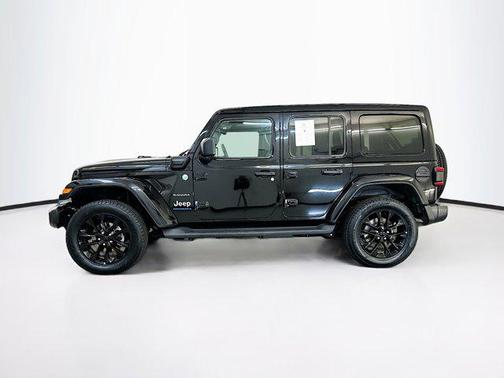 Black Clearcoat 2023 Jeep Wrangler 4xe Sahara