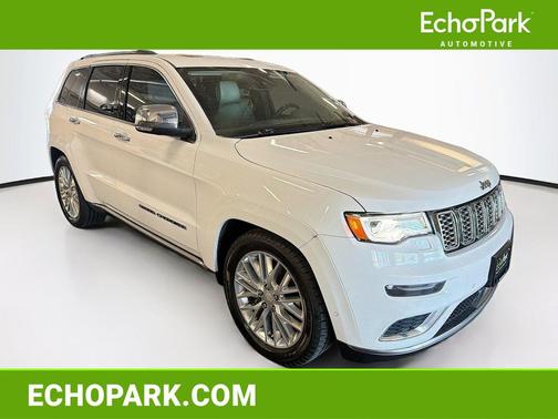 Bright White Clearcoat 2018 Jeep Grand Cherokee Summit