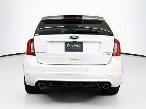 White Platinum Metallic Tri-Coat 2011 Ford Edge Sport