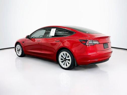 Red Multi-Coat 2021 Tesla Model 3 Long Range