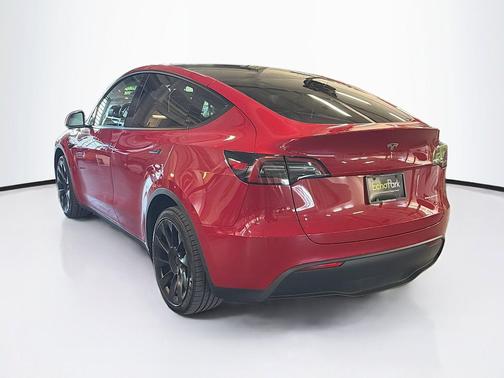 Red Multi-Coat 2023 Tesla Model Y Long Range Dual Motor All-Wheel Drive