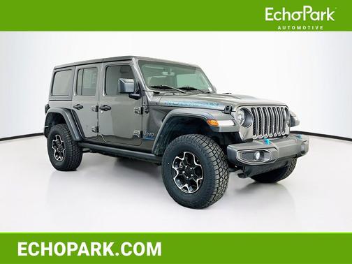 Granite Crystal Metallic Clearcoat 2023 Jeep Wrangler 4xe Rubicon