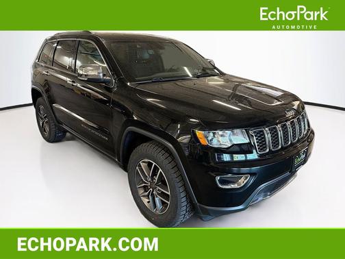 Diamond Black Crystal Pearlcoat 2019 Jeep Grand Cherokee Limited