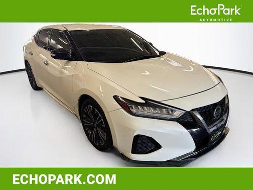Pearl White Tricoat 2020 Nissan Maxima 3.5 SV