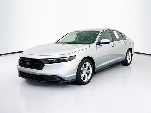 Solar Silver Metallic 2025 Honda Accord LX 1.5T