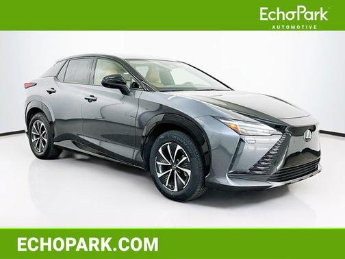 Cloudburst Gray/Black 2024 Lexus RZ 450e Premium
