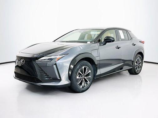 Cloudburst Gray/Black 2024 Lexus RZ 450e Premium
