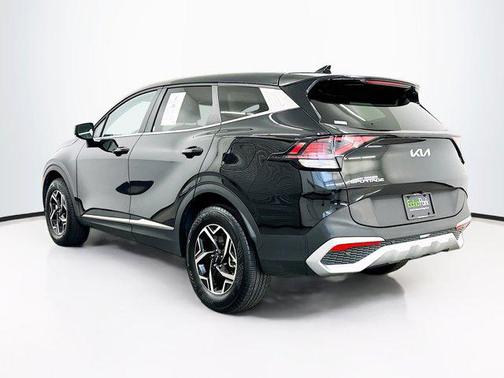 Ebony Black 2025 Kia Sportage LX