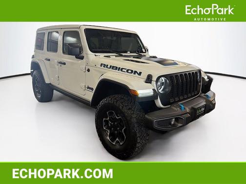 Bright White Clearcoat 2023 Jeep Wrangler 4xe Rubicon