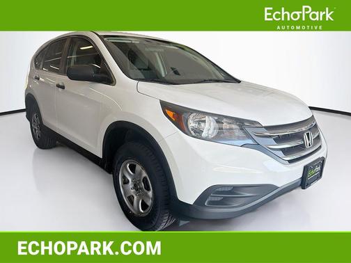 White 2012 Honda CR-V LX
