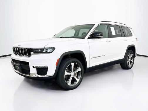 Bright White Clearcoat 2023 Jeep Grand Cherokee L Limited