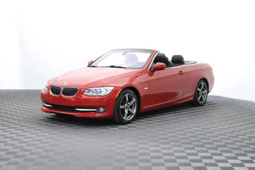 Red 2013 BMW 328 328i Convertible 2D