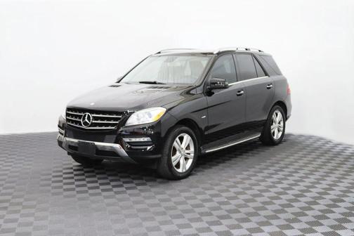 Black 2012 Mercedes-Benz M-Class 4MATIC
