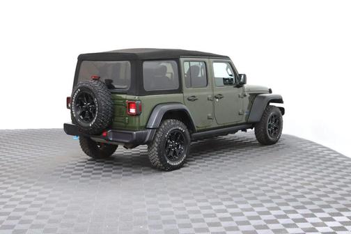 Sarge Green Clearcoat 2023 Jeep Wrangler 4xe Willys