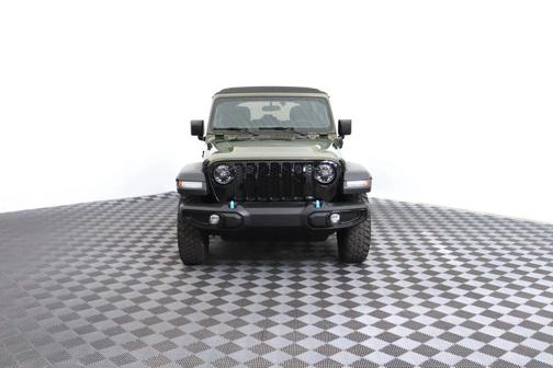 Sarge Green Clearcoat 2023 Jeep Wrangler 4xe Willys