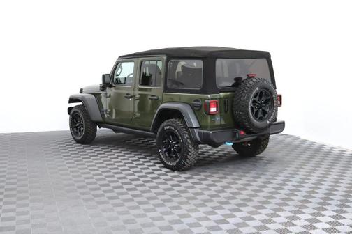 Sarge Green Clearcoat 2023 Jeep Wrangler 4xe Willys