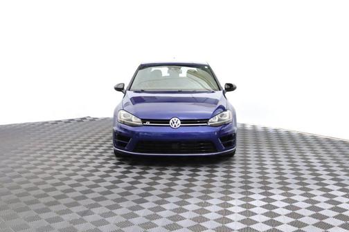 Blue 2016 Volkswagen Golf R Base