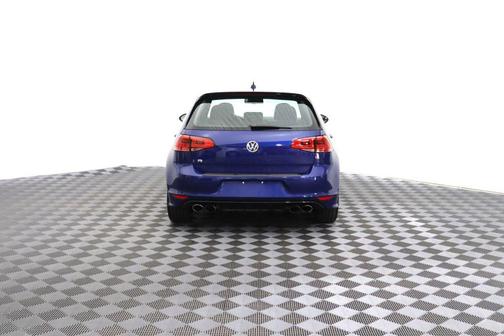 Blue 2016 Volkswagen Golf R Base