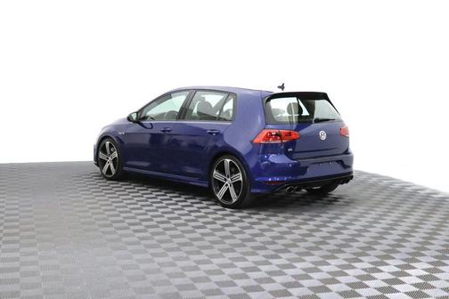 Blue 2016 Volkswagen Golf R Base