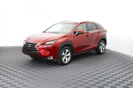 Red 2017 Lexus NX 200t F Sport