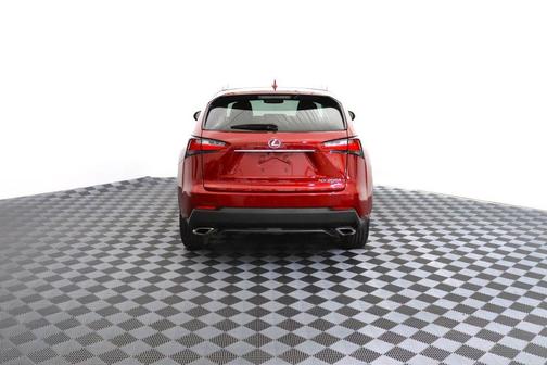 Red 2017 Lexus NX 200t F Sport
