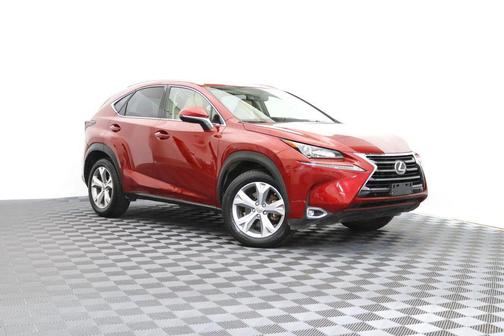 Red 2017 Lexus NX 200t F Sport