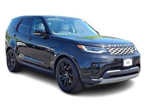 Santorini Black 2025 Land Rover Discovery P300 S