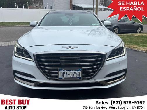 Casablanca White 2019 Genesis G80 3.8