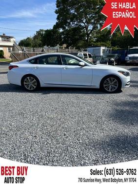 Pearl White 2019 Genesis G80 3.8