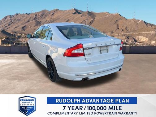 Ice White 2016 Volvo S80 T5 Drive-E