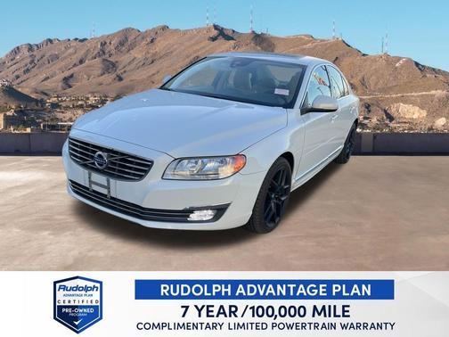 Ice White 2016 Volvo S80 T5 Drive-E