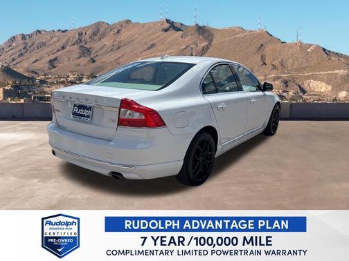 Ice White 2016 Volvo S80 T5 Drive-E