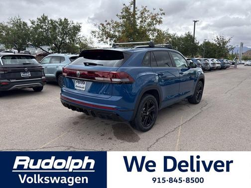 Mountain Lake Blue Metallic 2026 Volkswagen Atlas Cross Sport 2.0T SEL R-Line Black
