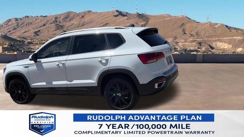 Pure White 2023 Volkswagen Taos 1.5T SE