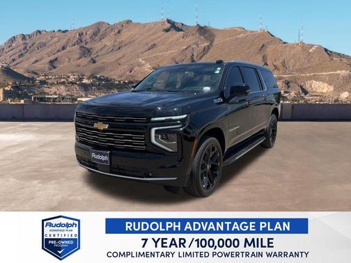Black 2025 Chevrolet Suburban High Country