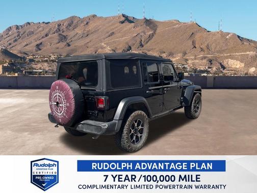 Black Clearcoat 2021 Jeep Wrangler Unlimited Sport
