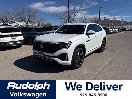 Opal White Pearl 2026 Volkswagen Atlas Cross Sport 2.0T SEL Premium R-Line