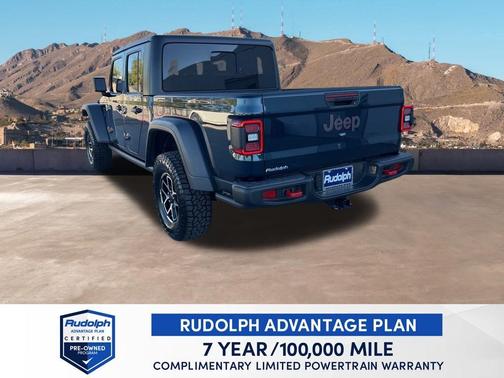 Fathom Blue Pearlcoat 2025 Jeep Gladiator Rubicon