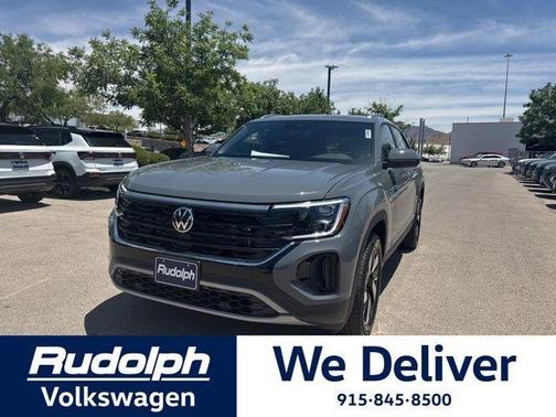 Gray 2026 Volkswagen Atlas Cross Sport 2.0T SE W/TECHNOLOGY