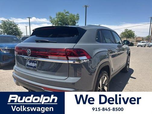 Gray 2026 Volkswagen Atlas Cross Sport 2.0T SE W/TECHNOLOGY