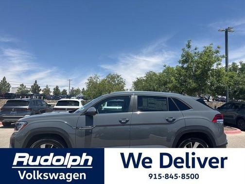 Gray 2026 Volkswagen Atlas Cross Sport 2.0T SE W/TECHNOLOGY
