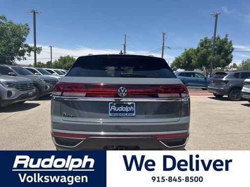 Gray 2026 Volkswagen Atlas Cross Sport 2.0T SE W/TECHNOLOGY