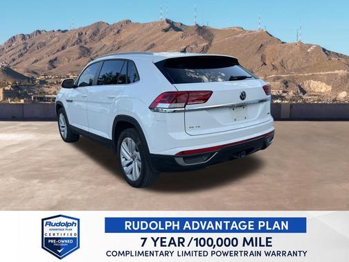 Pure White 2020 Volkswagen Atlas Cross Sport 3.6L V6 SE w/Technology