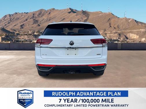 Pure White 2020 Volkswagen Atlas Cross Sport 3.6L V6 SE w/Technology