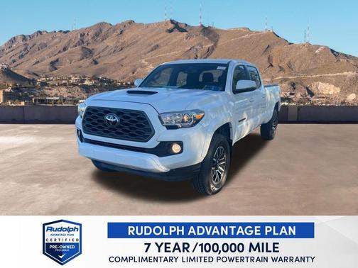Super White 2020 Toyota Tacoma TRD Sport