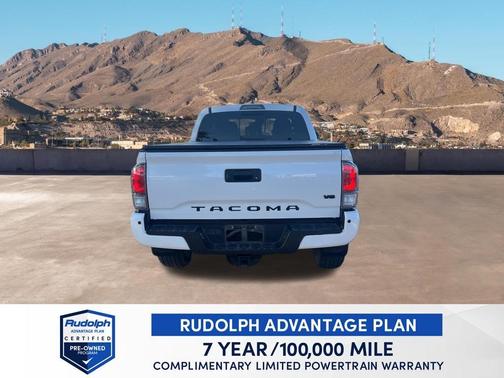 Super White 2020 Toyota Tacoma TRD Sport